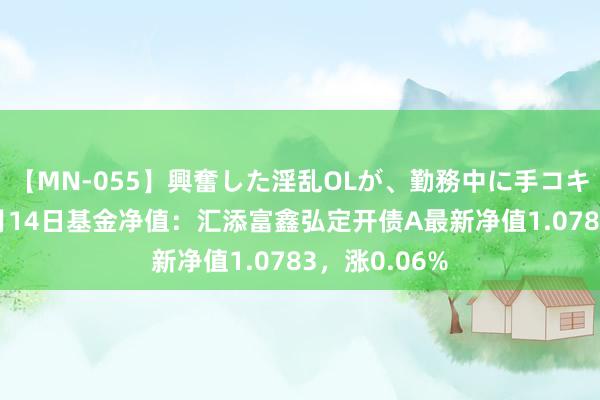 【MN-055】興奮した淫乱OLが、勤務中に手コキ！！？？ 8月14日基金净值：汇添富鑫弘定开债A最新净值1.0783，涨0.06%