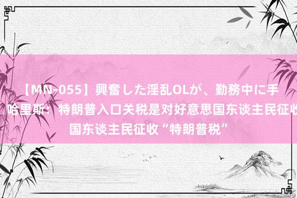 【MN-055】興奮した淫乱OLが、勤務中に手コキ！！？？ 哈里斯：特朗普入口关税是对好意思国东谈主民征收“特朗普税”